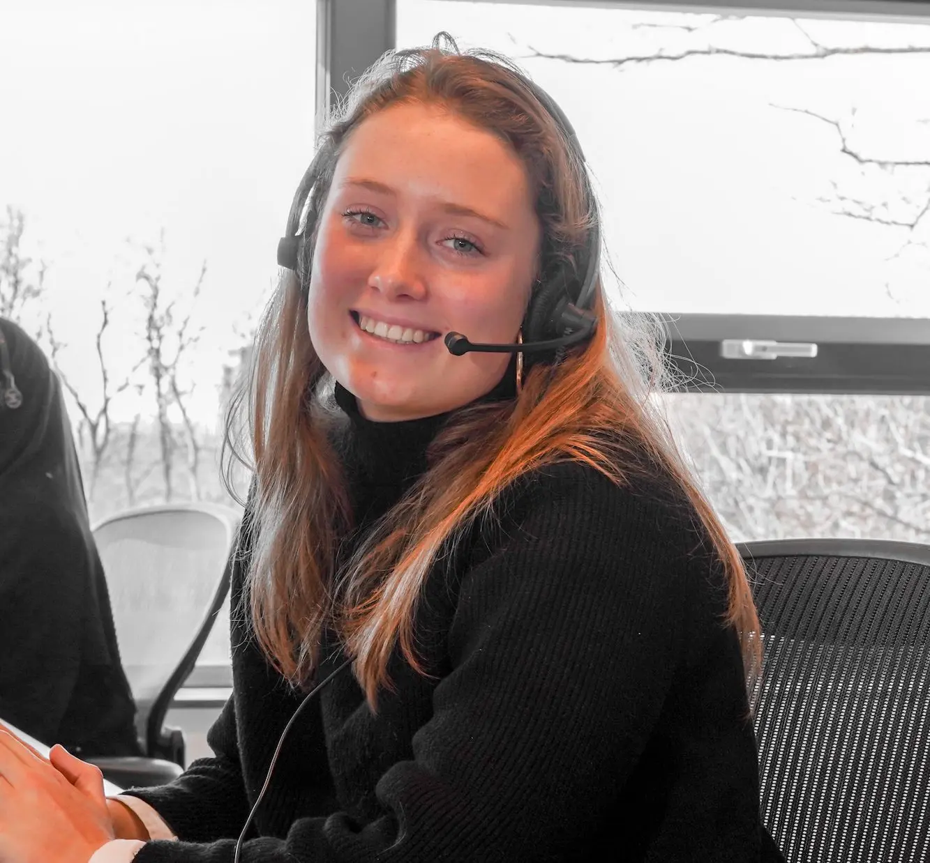 Customer-care-medewerkster-Interswitch